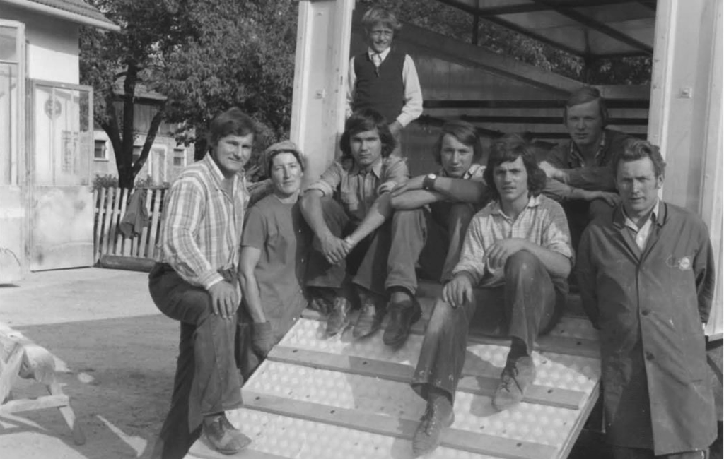 Mitarbeiter Luckerbauer 1970